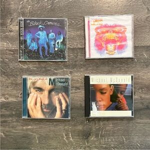 Lot of 4 Vintage Music CDs - Colorful Cover Art
